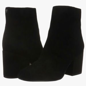 Sam Edelman Women’s Taye Bootie - gently worn, 3” heel, almond toe, size 8
